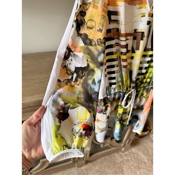 Clover Canyon Floral Maze Mini Dress in Multi Size Medium - Picture 3 of 9